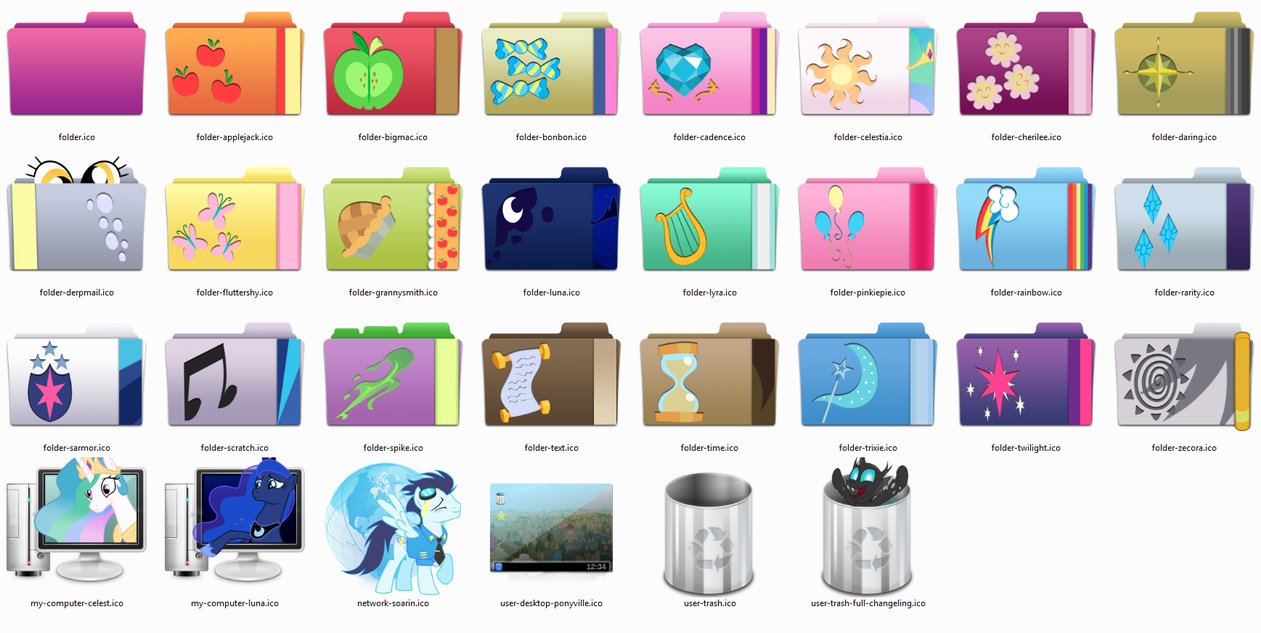 mac desktop folder icons free