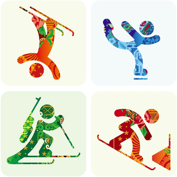 2014 Winter Olympic Games Pictograms