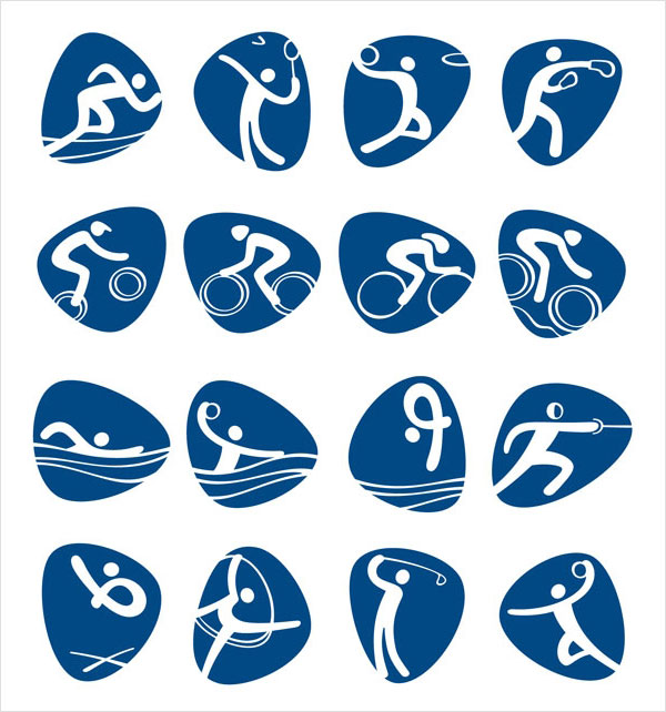 2016 Olympics Sports Icons