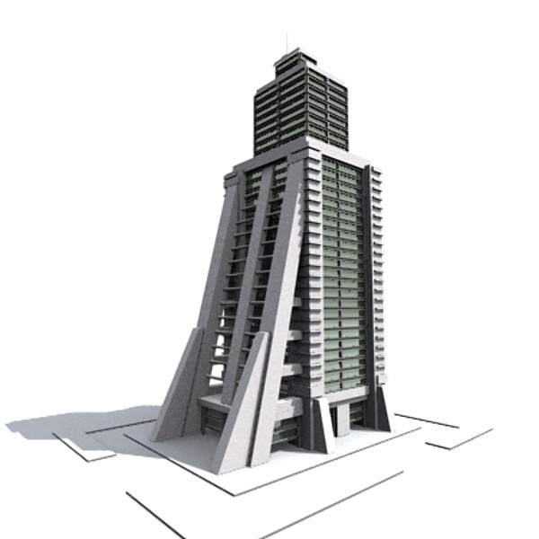 3D Office Building Icon 3D Office Building Icon
