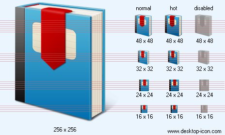 Adobe Bookmark Icon