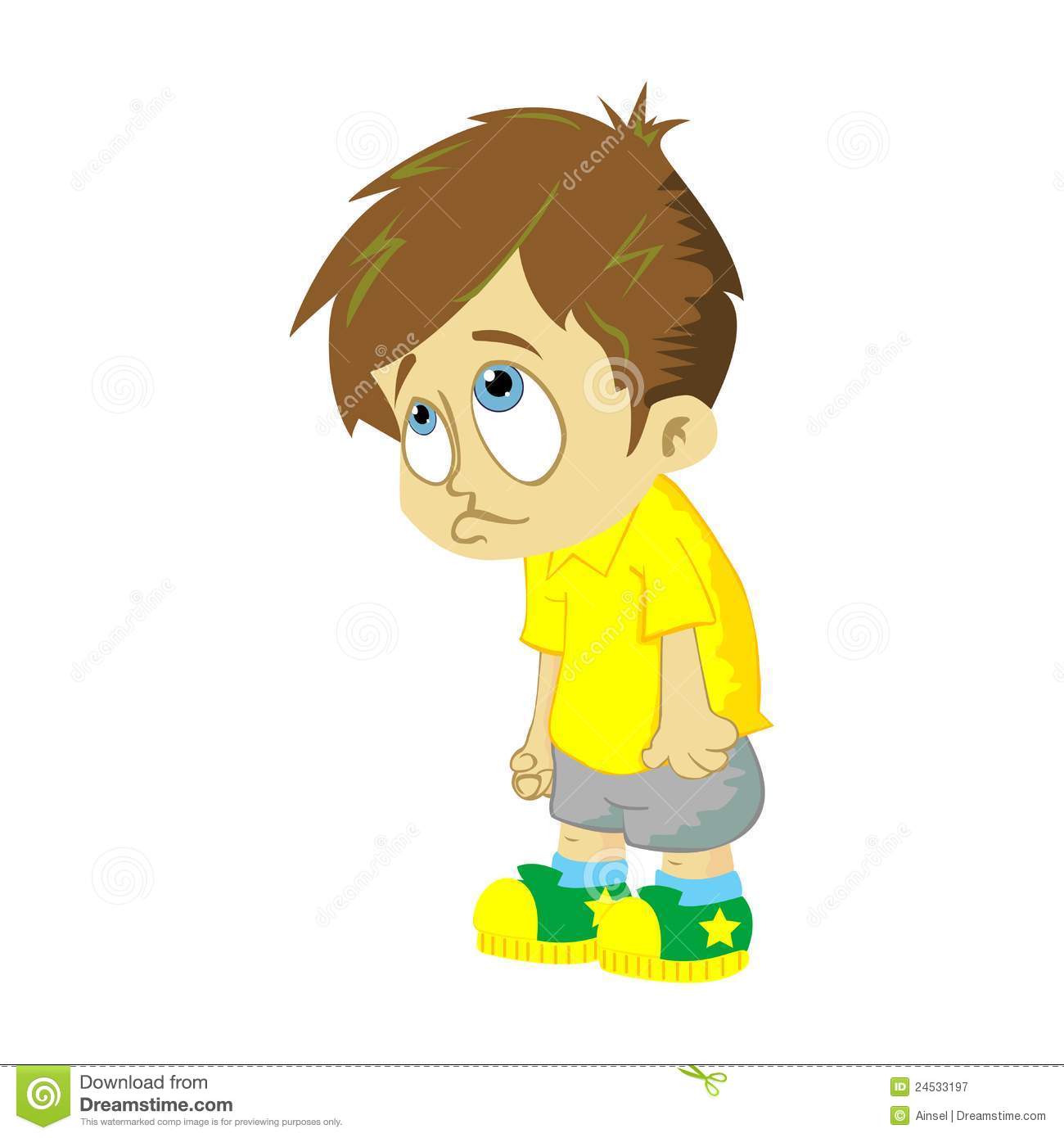 Alone Sad Boy Clip Art