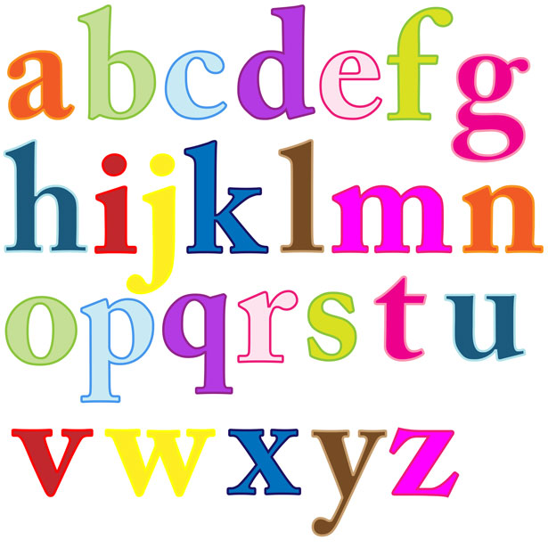 Alphabet Letters Clip Art