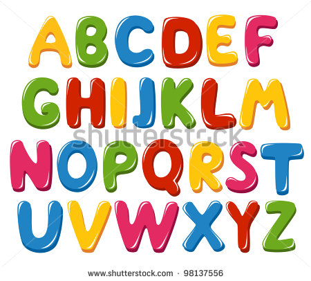 Alphabet Letters Clip Art