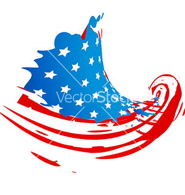 American Flag Design Vectors