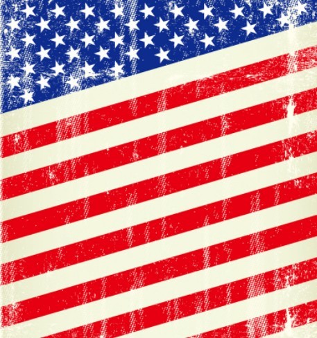 American Flag Vector