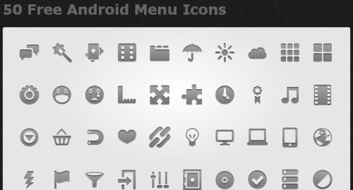 Android Icon Sets Free