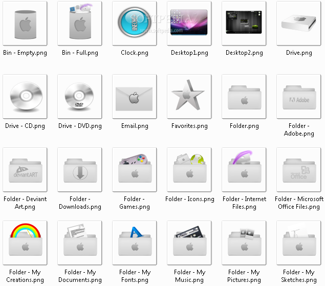 Apple Icons for Windows Download