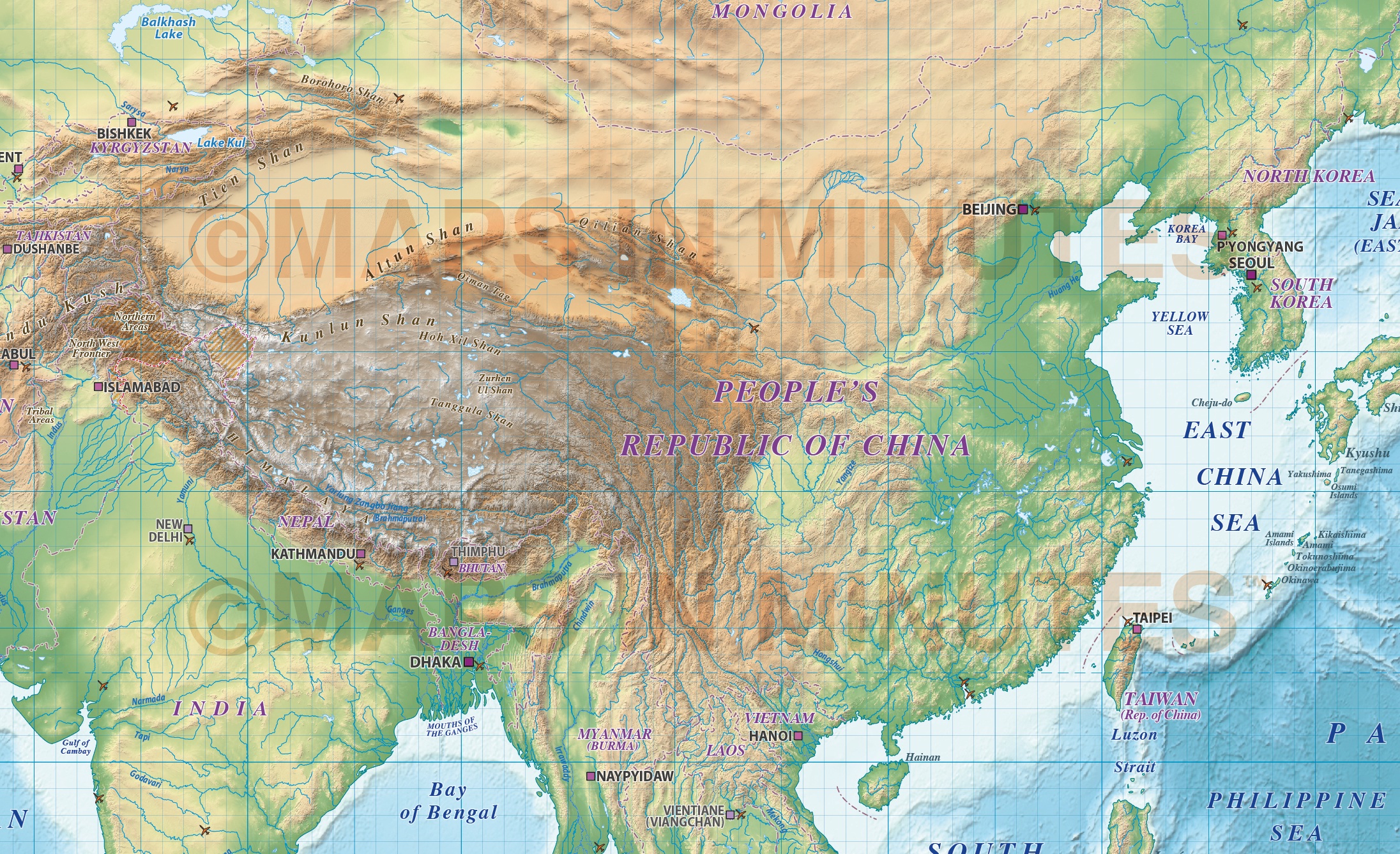 Asia Political Map