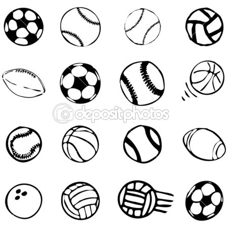 Balls Sports Icon Symbols