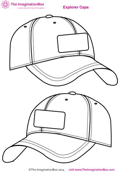 Baseball Cap Template Printable