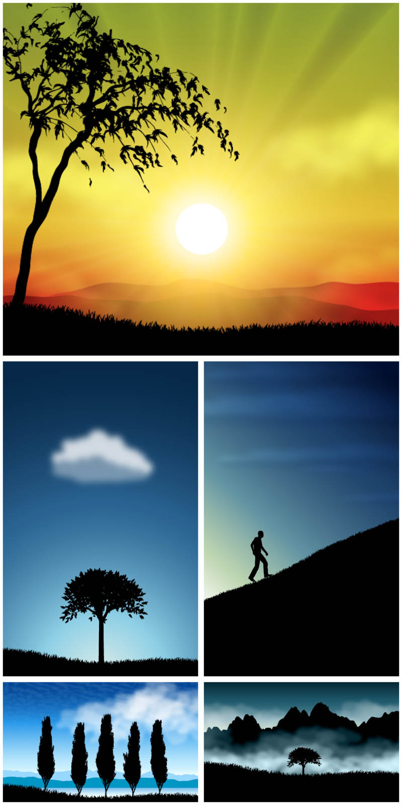 Beautiful Landscape Vector