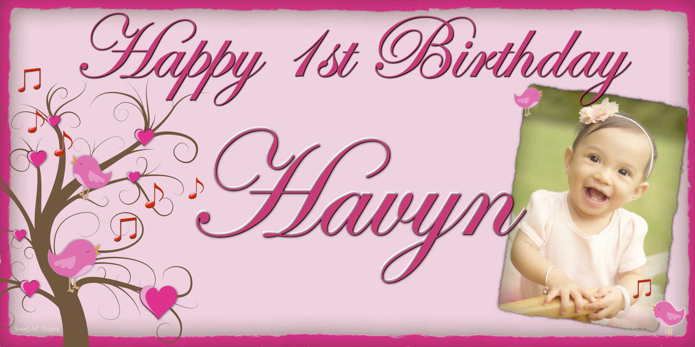 Birthday Banner Design