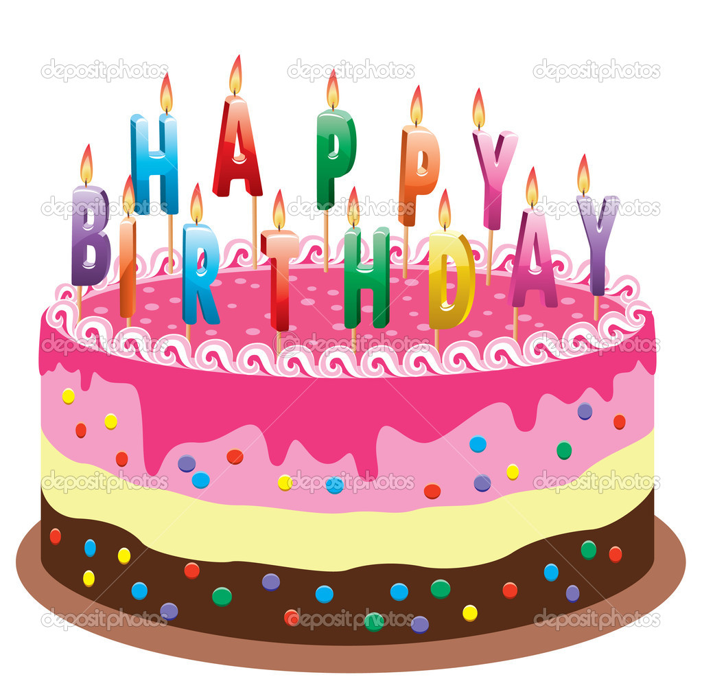 Birthday Cake Vector