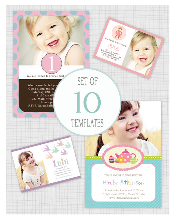 Birthday Party Invitation Templates