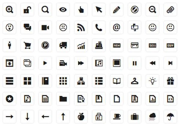 Black and White Business Icons Vector Free Black and White Business Icons Vector Free