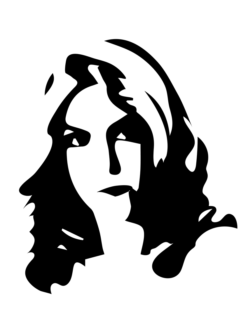 Black Woman Face Silhouette Black Woman Face Silhouette