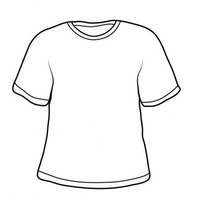 Blank T-Shirt Clip Art Free