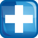 Blue Hospital Icon