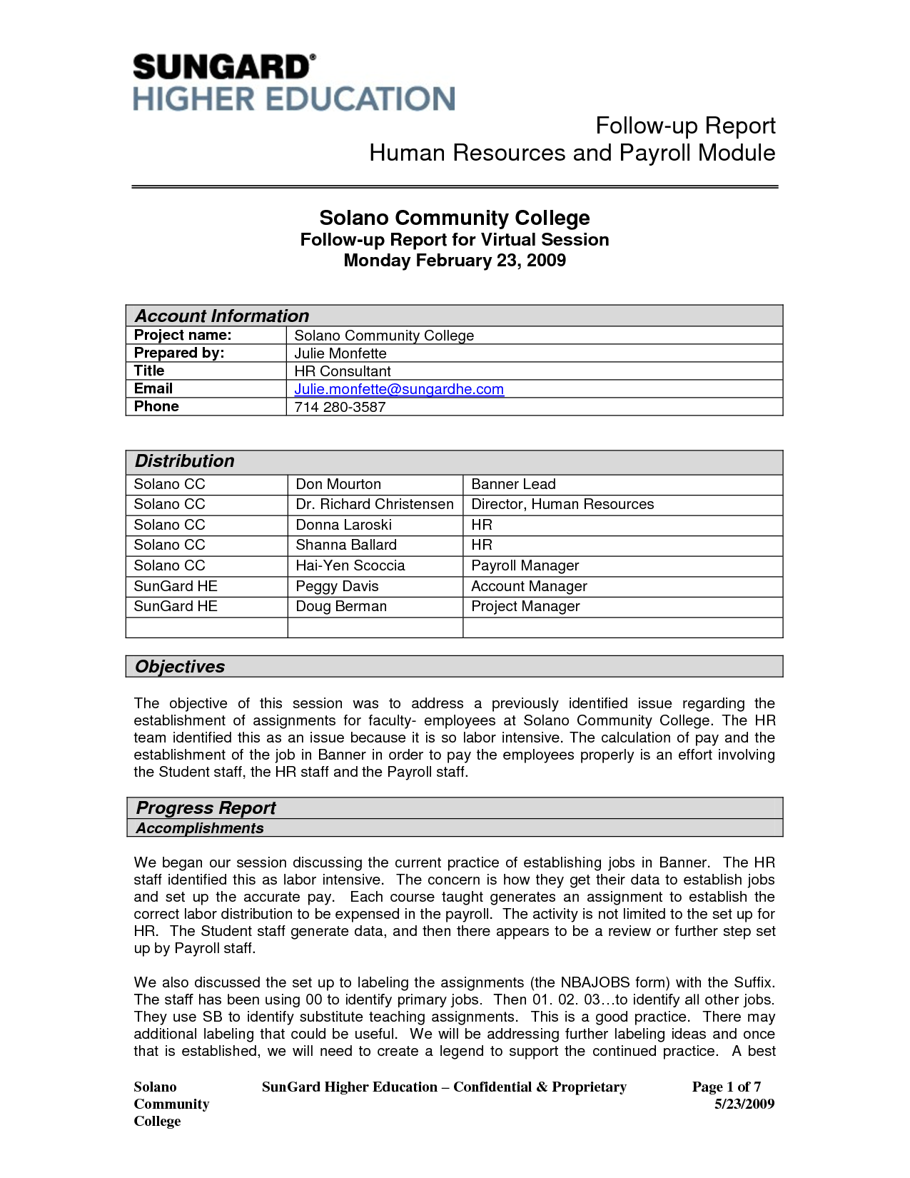 Business Trip Report Template