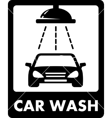 Car Wash Vector Icon