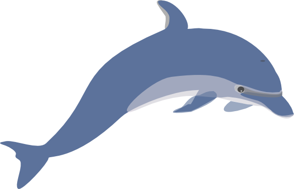 Cartoon Dolphin Clip Art