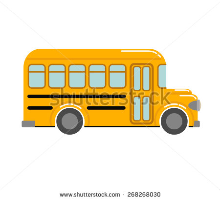 Cartoon School Bus Vector