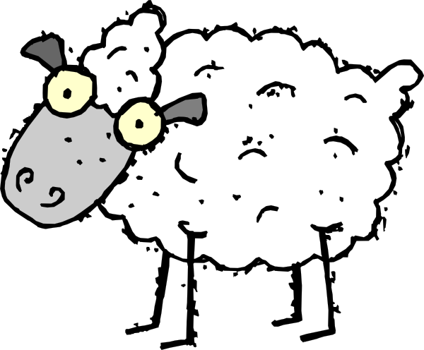 Cartoon Sheep Clip Art Free