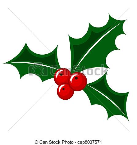 Christmas Holly Berries Clip Art