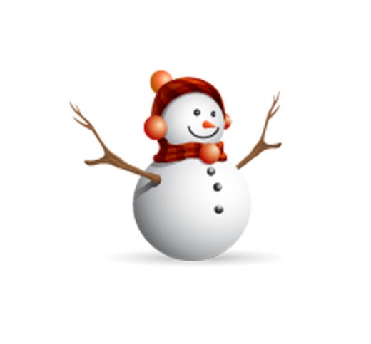 Christmas Snowman Icon