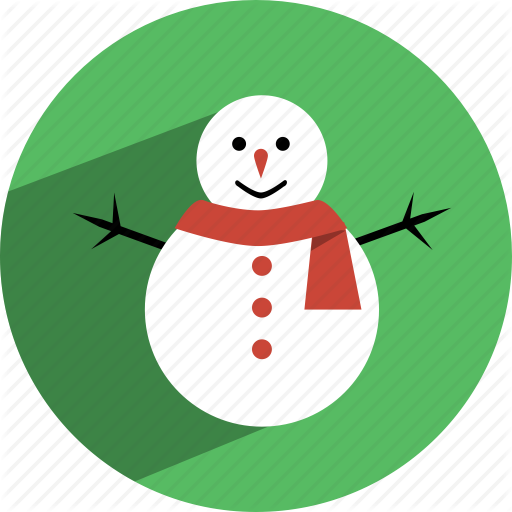 Christmas Snowman Icon