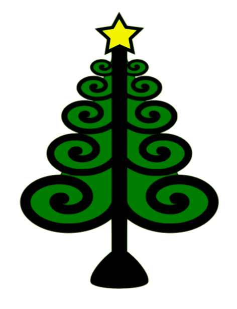 Christmas Tree Clip Art Free