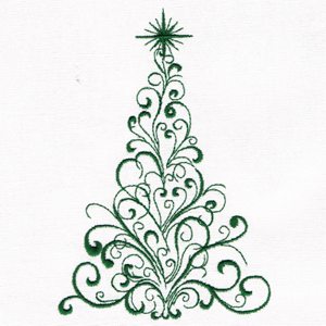 Christmas Tree Embroidery Designs Free