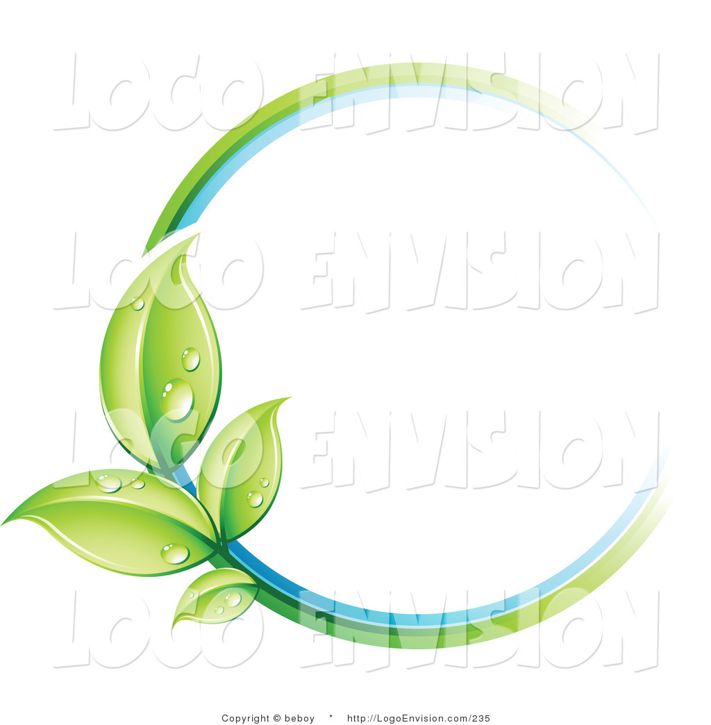 Circle Leaf Clip Art Circle Leaf Clip Art
