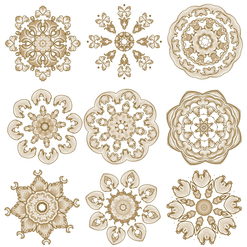 Circular Vector Patterns