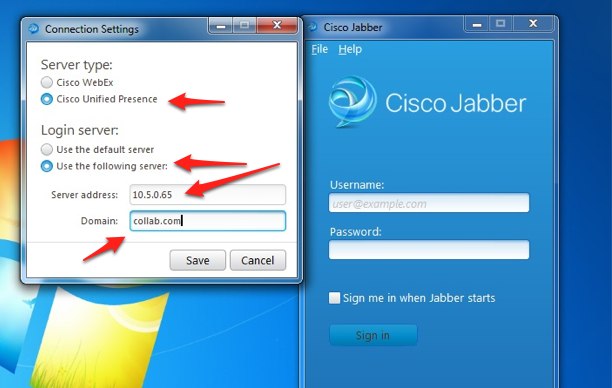 Cisco Jabber Windows