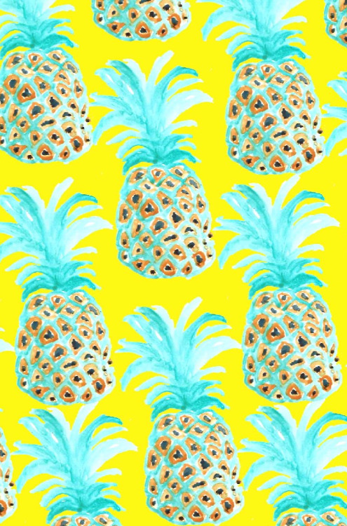 Colorful Pineapple Tumblr