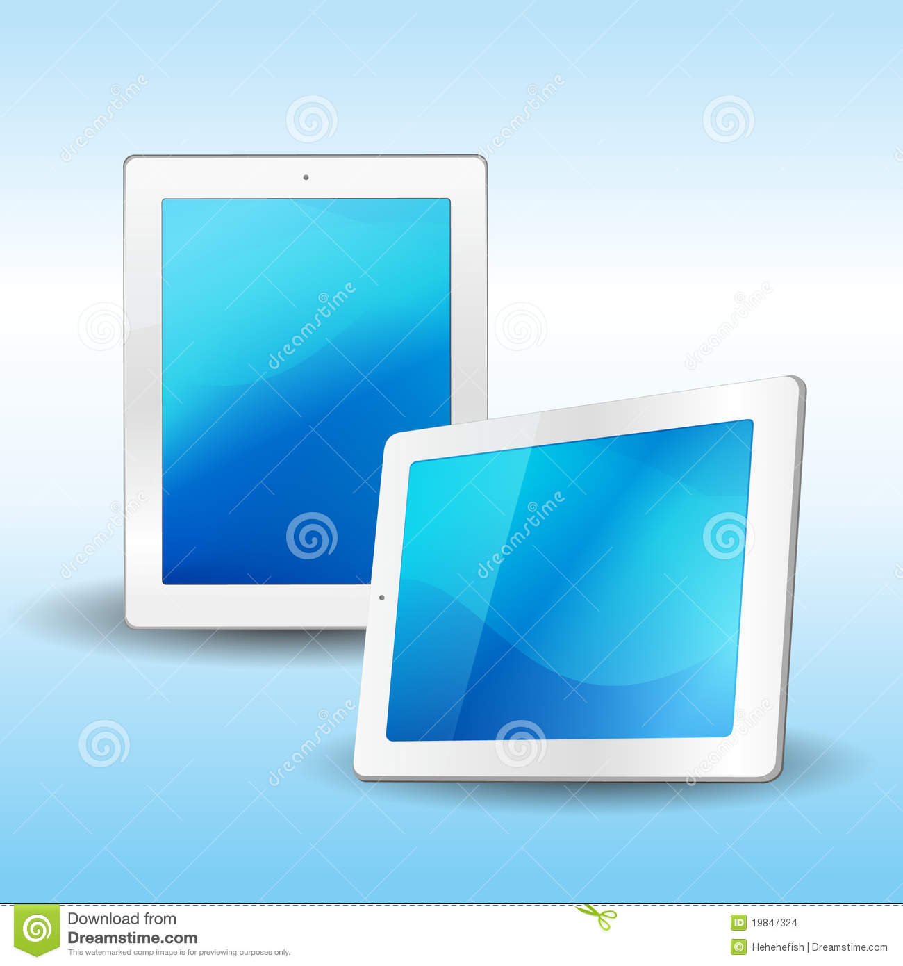 Computer Tablet Phone Vector