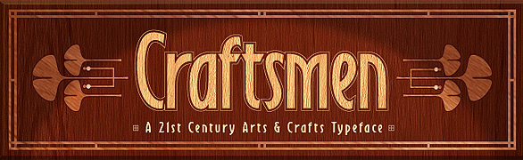 Craftsman Style Fonts Craftsman Style Fonts