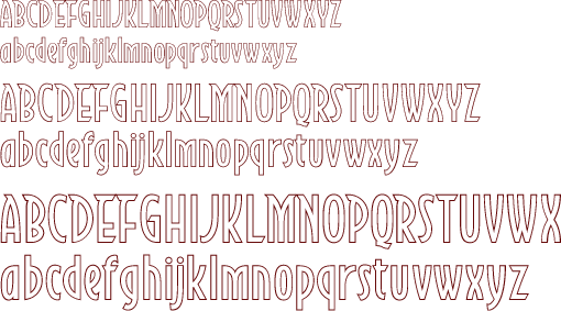 Craftsman Style Fonts Craftsman Style Fonts