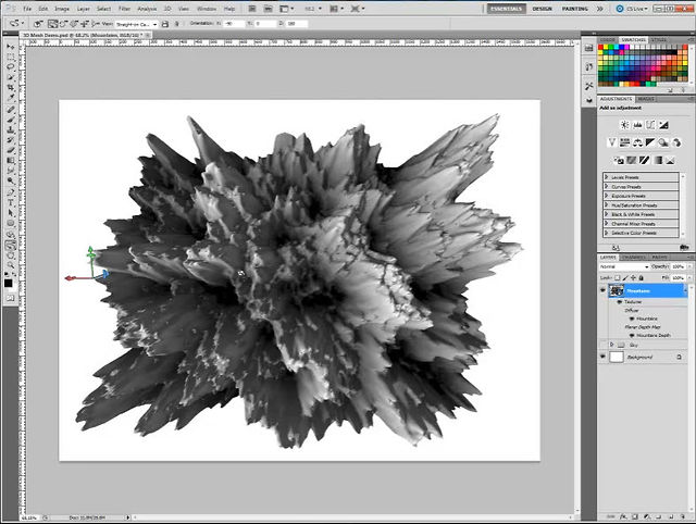 Creating 3D Shapes in Photoshop