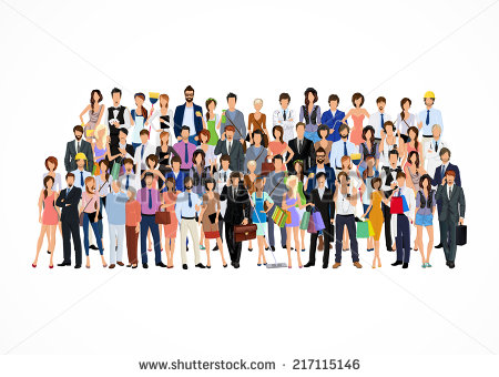 Crowd Large Group of People Crowd Large Group of People