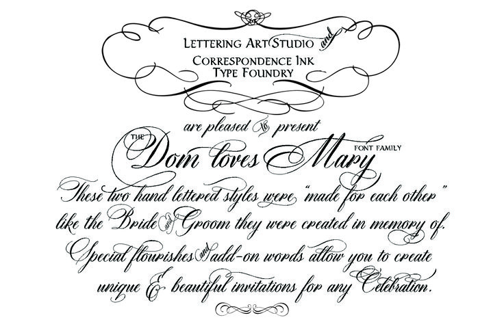 Cursive Calligraphy Fonts