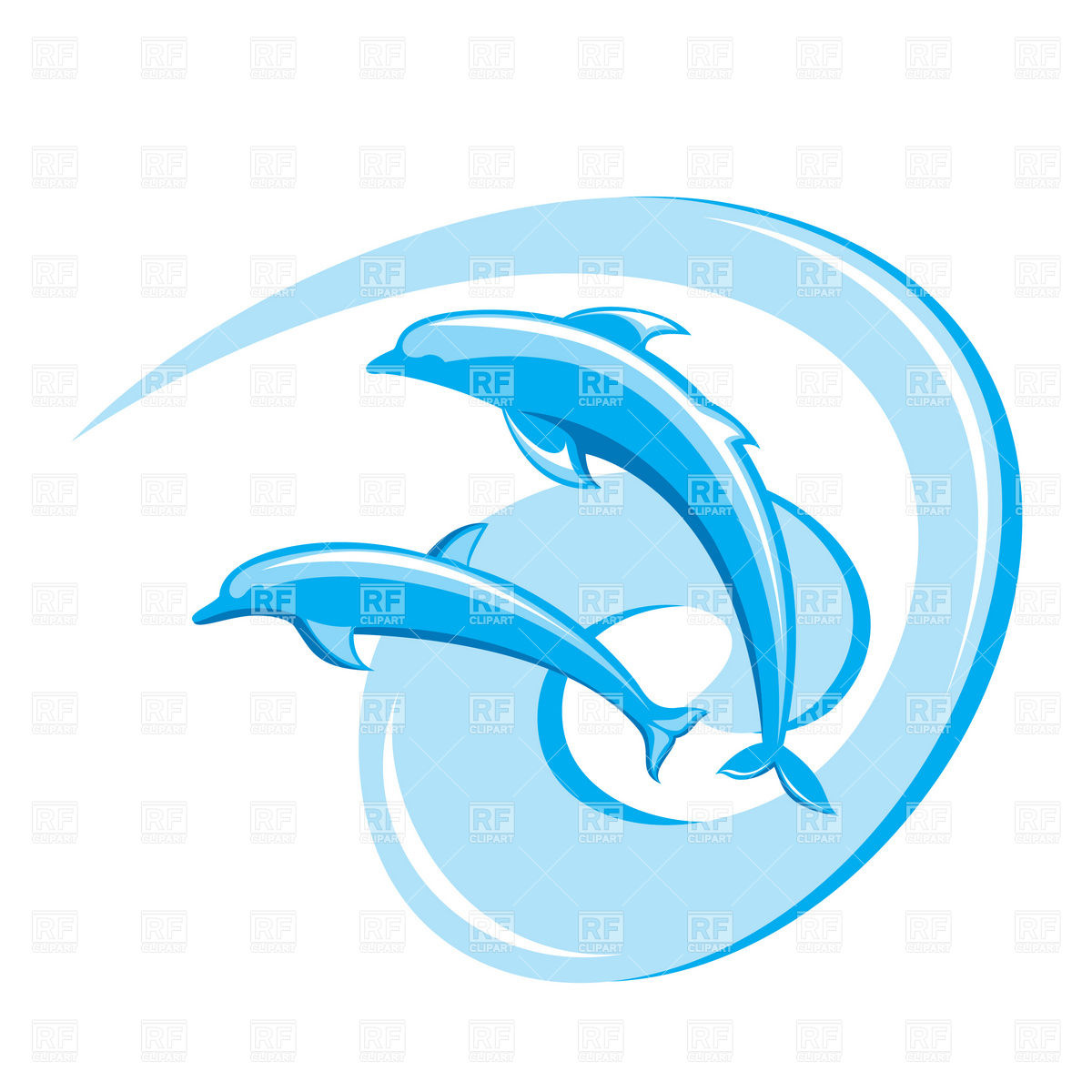 Dolphin Free Vector Clip Art