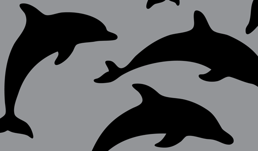Dolphin Silhouette Clip Art