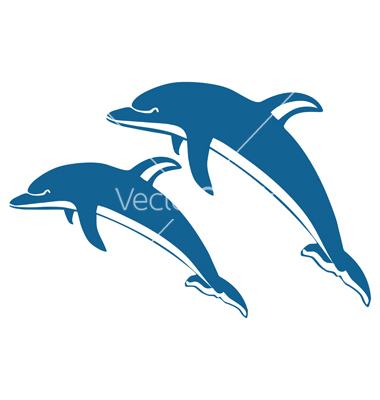 Dolphins Logo Vector