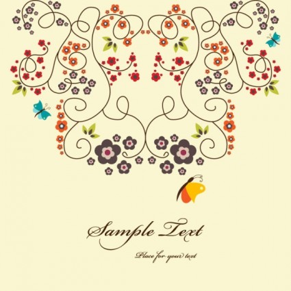 Elegant Floral Vector Patterns