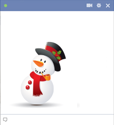 Facebook Christmas Emoticons