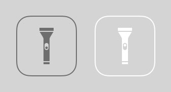 15 IOS 7 Flashlight Icon Images