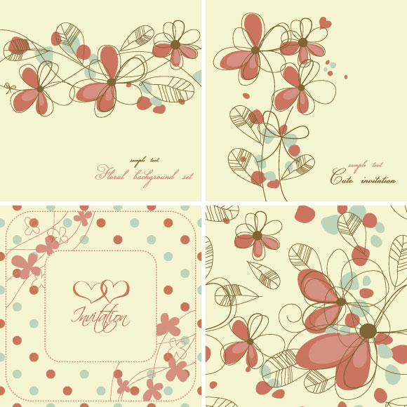 Floral Pattern Vector Free Download